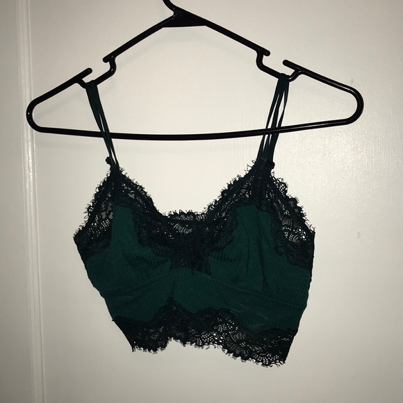 aerie Other - NWT lace green bralette